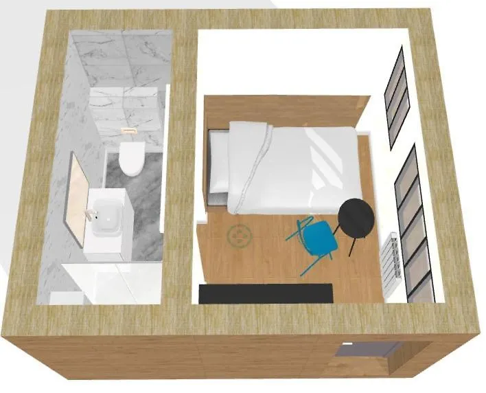 Apartament La Nuance Boisee - Studio Cosy - Marais Paryż Francja